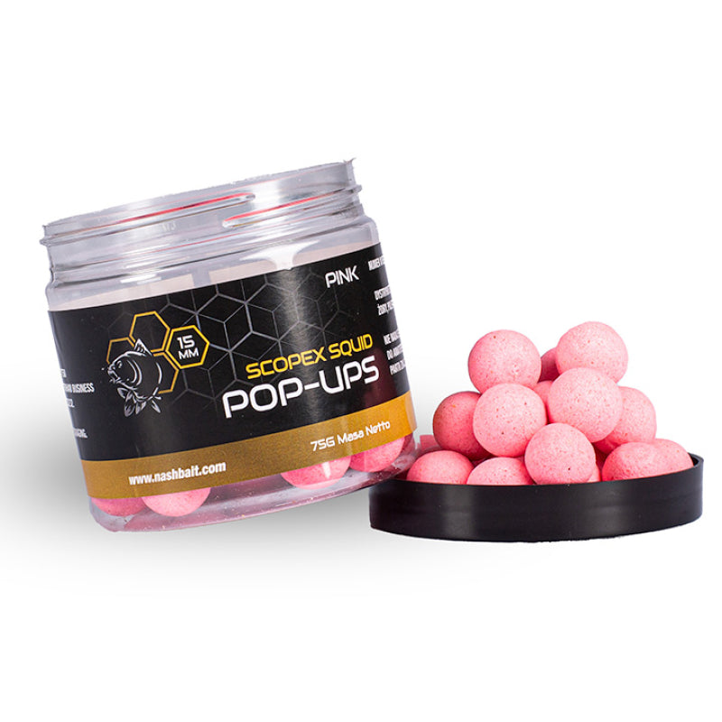 Nash Scopex Squid Pop Ups Pink