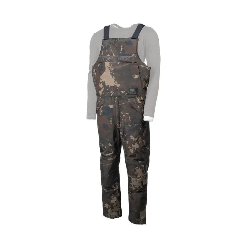 Nash ZT Helluva Waterproof Bib and Brace Camo