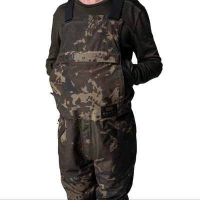 Nash ZT Helluva Waterproof Bib and Brace Camo