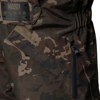 Nash ZT Helluva Waterproof Bib and Brace Camo