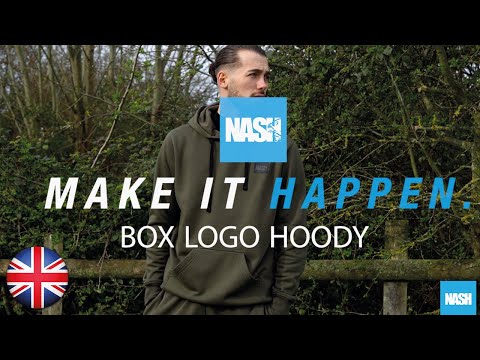 Nash Make It Happen Hoody Box Logo Green