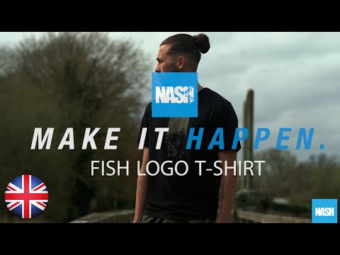 Nash Make It Happen T-Shirt Fish Logo Black