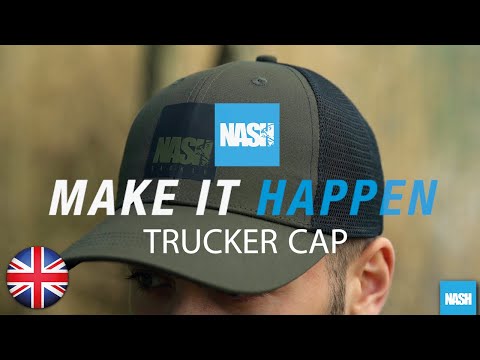 Nash Make It Happen Trucker Cap Fish Logo