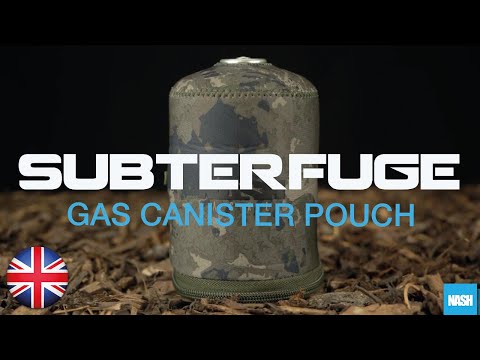 Nash Neoprene Gas Canister Pouch Camo